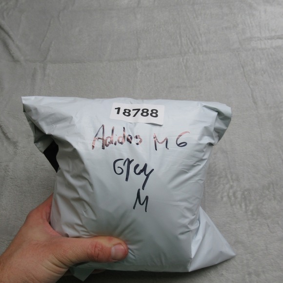 Adidas LMU Lions Rain Jacket Mens XL Gray Hooded Full Zip Wind Light Pack Vented - Picture 15 of 15